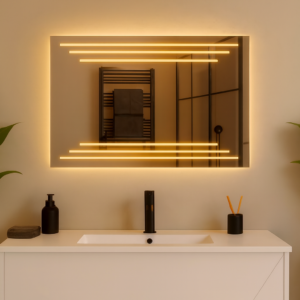 Lustro z podświetleniem - ONYKS