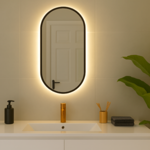 Lustro Loft z podświetleniem - CATANZARO