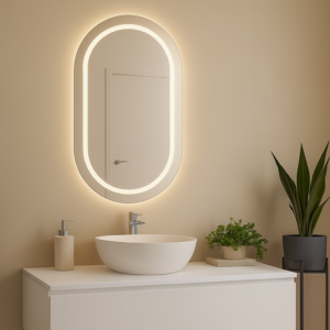 Lustro z podświetleniem - TURMALIN