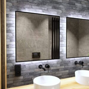 Lustro Loft z podświetleniem 2 szt. – RAWENNA