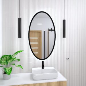 Lustro Loft z podświetleniem - LUCCA