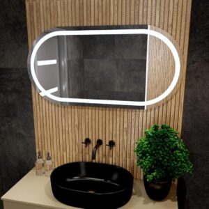 Lustro z podświetleniem - BURSZTYN