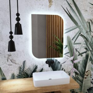 Lustro z podświetleniem prawe - TERNI