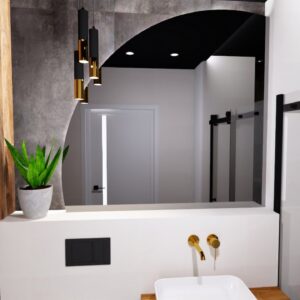 Lustro z podświetleniem - ABRANTES