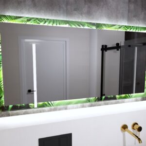 Lustro dekoracyjne z podświetleniem - BARIERO