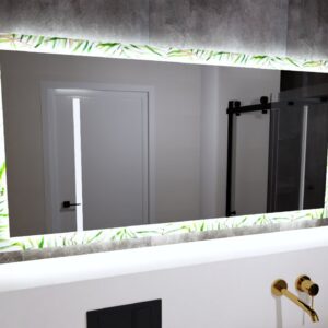 Lustro dekoracyjne z podświetleniem - ELVAS