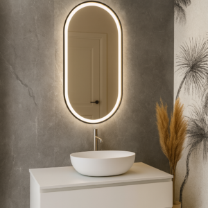 Lustro Loft z podświetleniem – COLON