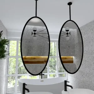 lustro w ramie wiszące