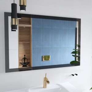 Lustro standard + czarne szkło ( Lacobel ) – CARTAYA