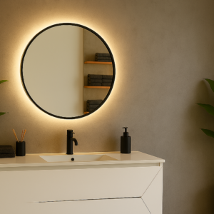 Lustro Loft z podświetleniem - TORINO