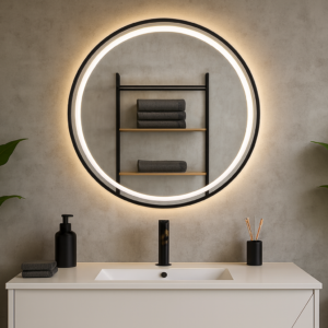 Lustro Loft z podświetleniem - Vitorino