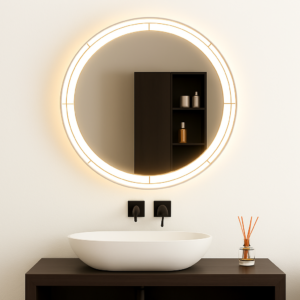 Lustro okrągłe LED - Havana