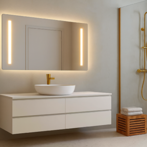 Lustro z podświetleniem na baterie - Piastrella