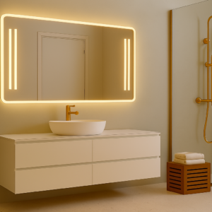 Lustro z podświetleniem na baterie - Cintura