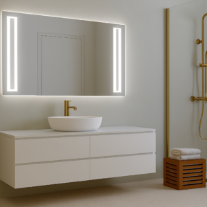 Lustro z podświetleniem na baterie - Calcolo